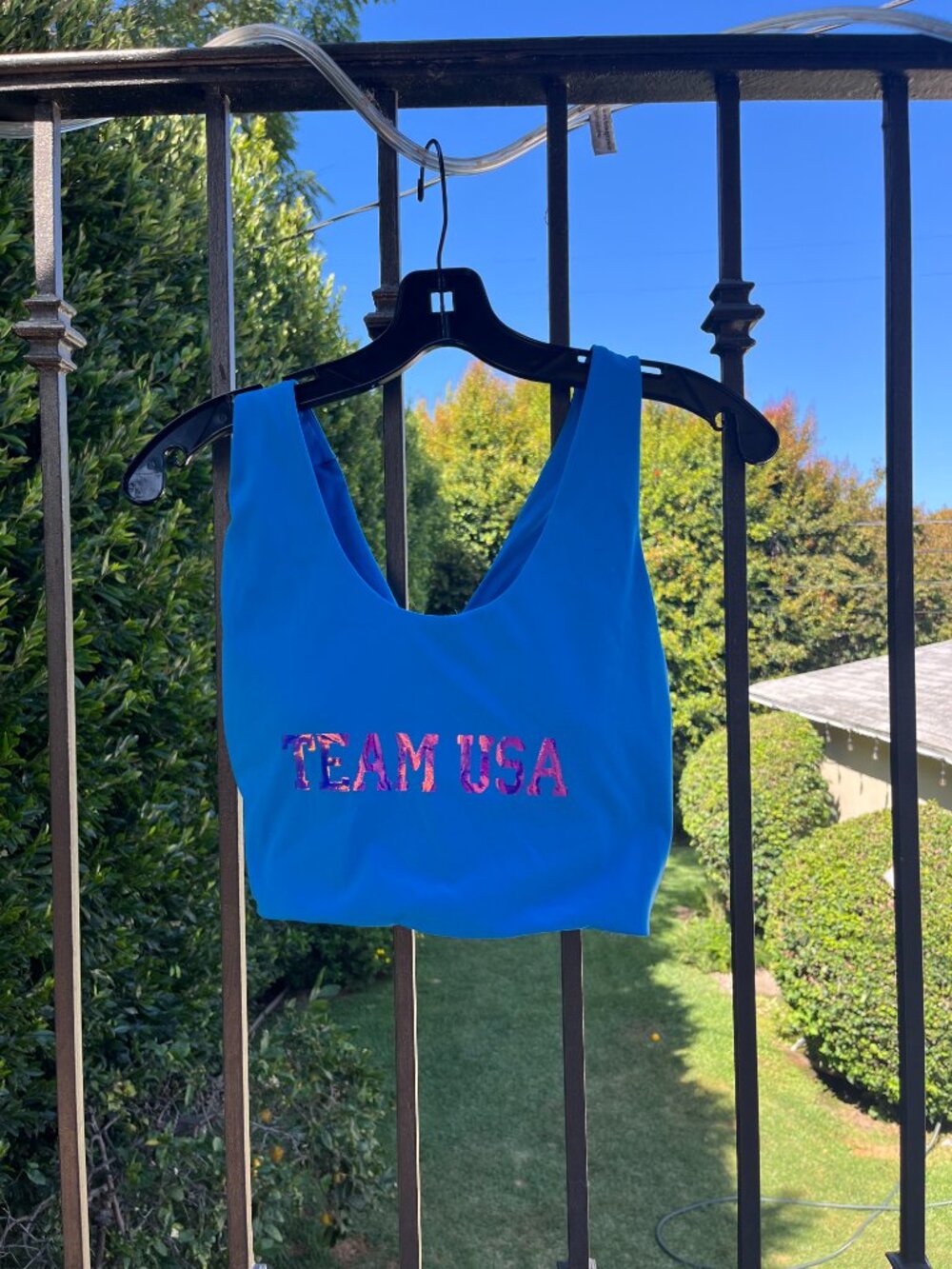 Team USA Blue Sports Bra